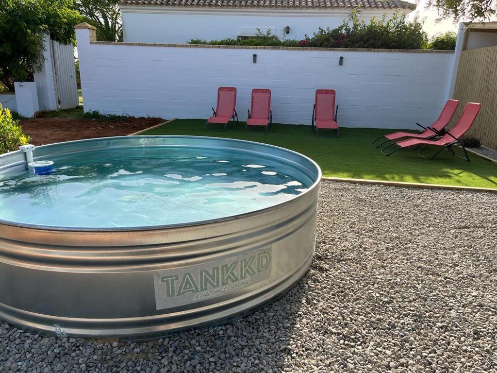 ホテル Glamping La Mimosa Conil コニル・デ・ラ・フロンテラ エクステリア 写真